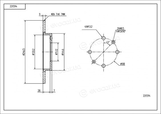 Hart 221 594