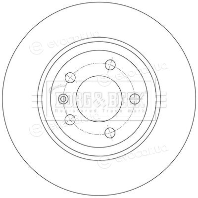 Borg & Beck BBD5586