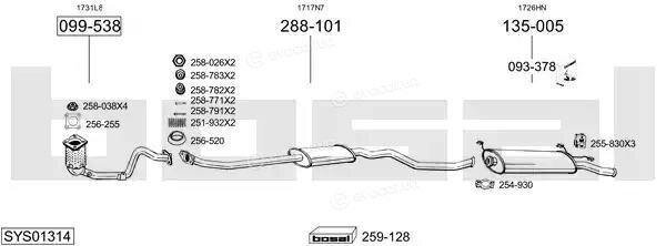 Bosal SYS01314