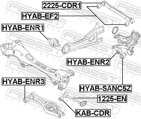 Febest 2225-CDR1