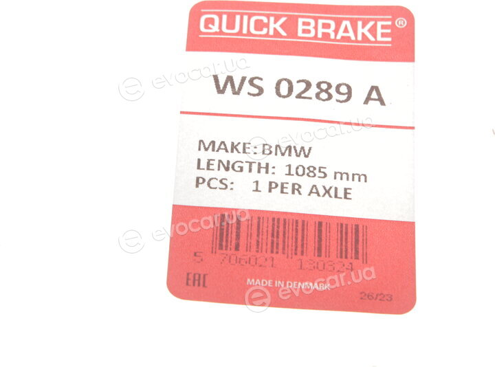 Kawe / Quick Brake WS 0289 A
