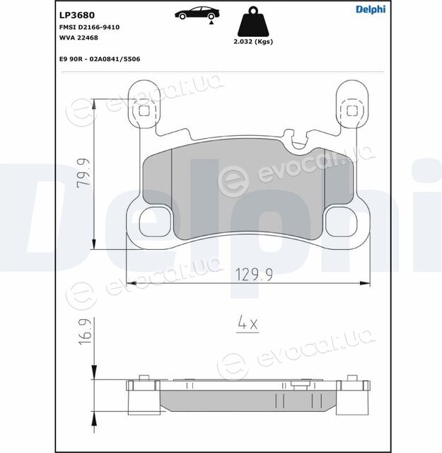 Delphi LP3680