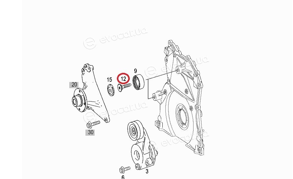 Mercedes-Benz A611 990 0212