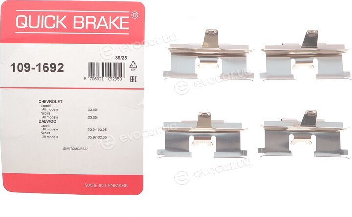 Kawe / Quick Brake 109-1692