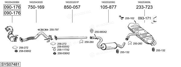 Bosal SYS07481