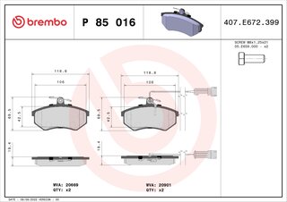 Brembo P 85 016