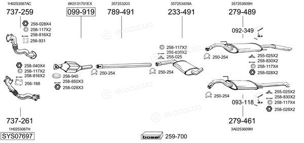 Bosal SYS07697