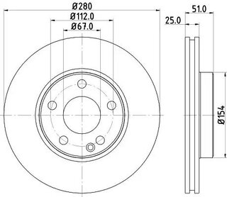 Hella Pagid 8DD 355 129-671