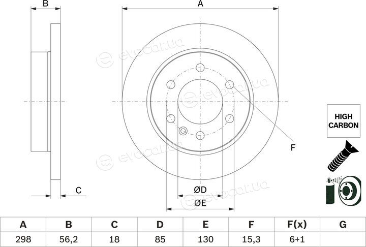 Bosch 0 986 479 H07