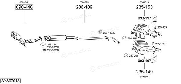 Bosal SYS07013