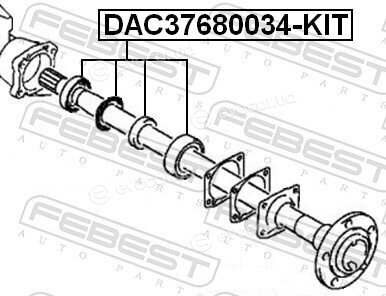 Febest DAC37680034-KIT