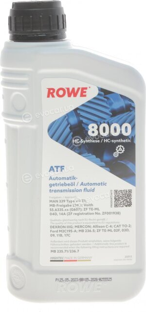 Rowe 25012-0010-99