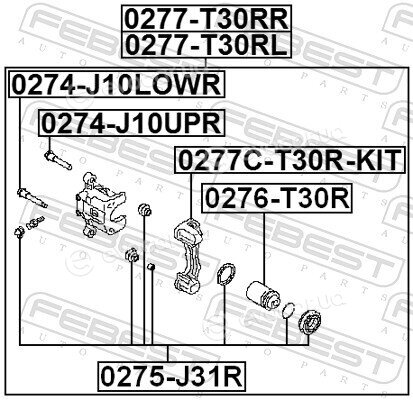 Febest 0277C-T30R-KIT