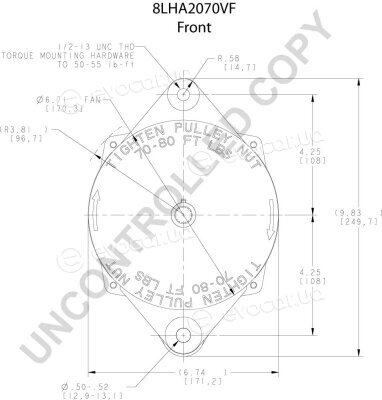 Prestolite 8LHA2070VF