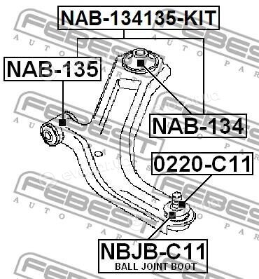 Febest NAB-135