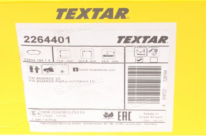 Textar 2264401