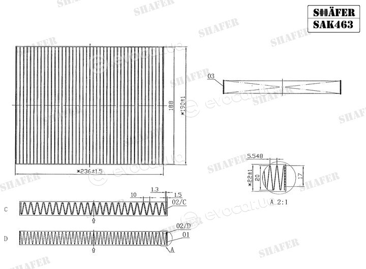 Shafer SAK463