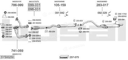 Bosal SYS00250