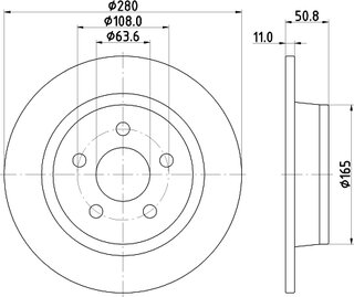 Hella Pagid 8DD 355 133-741