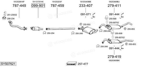 Bosal SYS07621