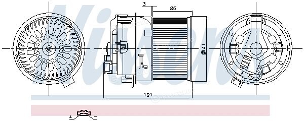 Nissens 87258