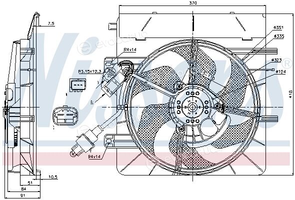 Nissens 85307