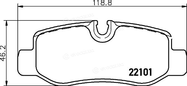 Hella Pagid 8DB 355 021-761