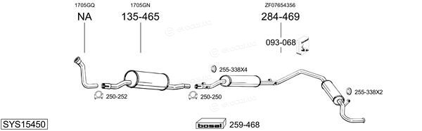 Bosal SYS15450