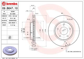 Brembo 09.B647.11