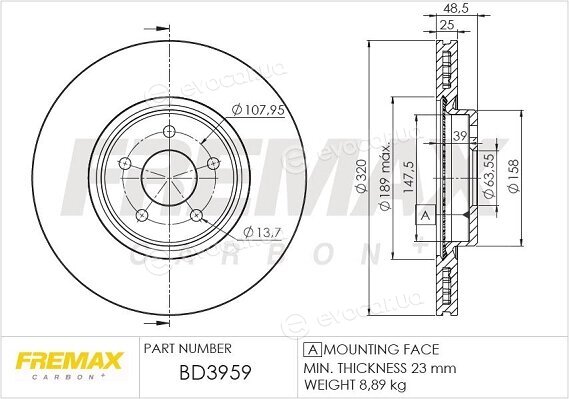 Fremax BD-3959