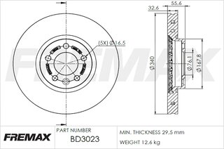 Fremax BD-3023
