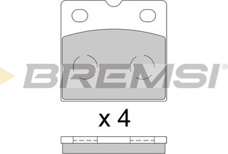 Bremsi BP3851