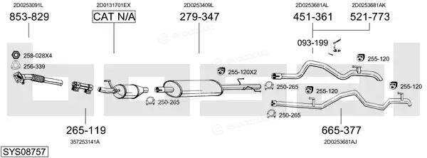 Bosal SYS08757