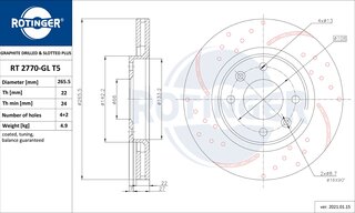 Rotinger RT 2770-GL T5