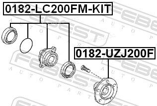 Febest 0182-LC200FM-KIT