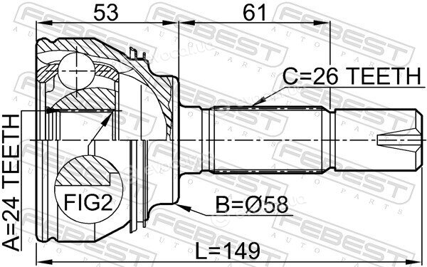 Febest 0110-055