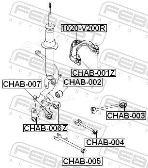 Febest CHAB-001Z