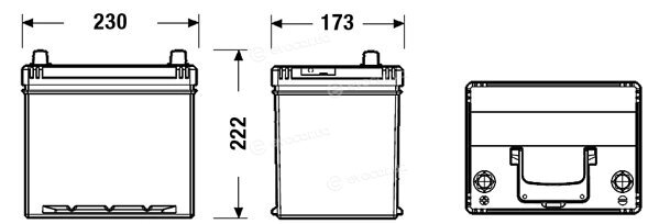 Exide EB605