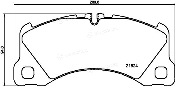 Hella Pagid 8DB 355 040-051