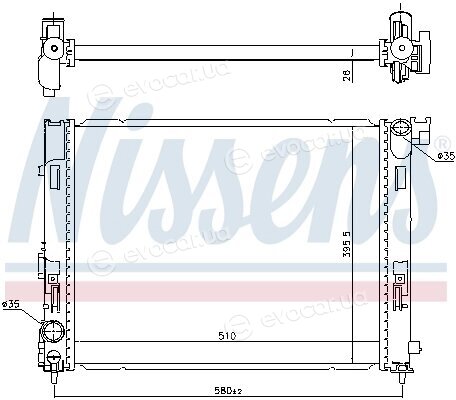 Nissens 606725