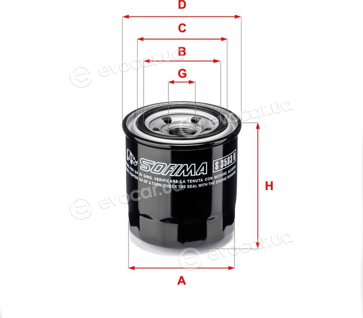 Sofima S 3583 R