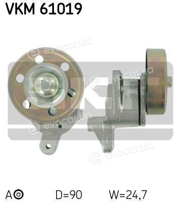 SKF VKM 61019