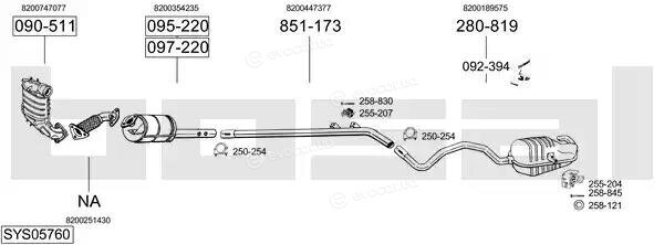 Bosal SYS05760