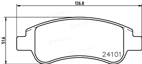 Hella Pagid 8DB 355 011-521