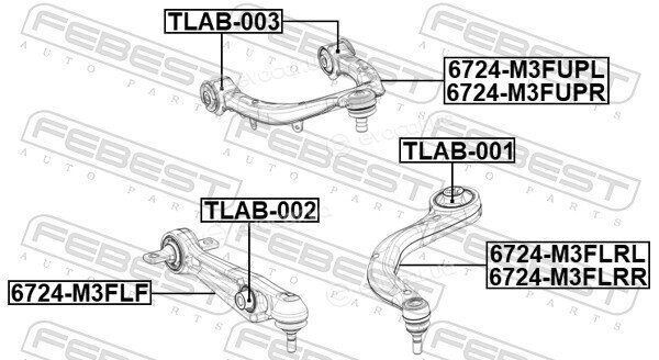 Febest 6724-M3FLF