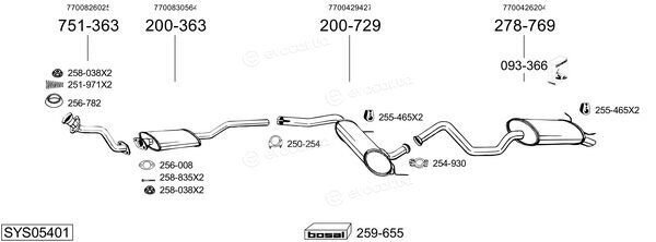 Bosal SYS05401