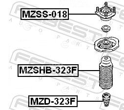 Febest MZSHB-323F