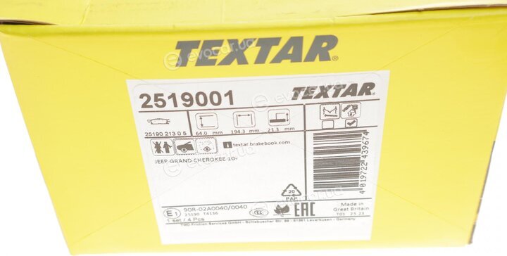 Textar 2519001