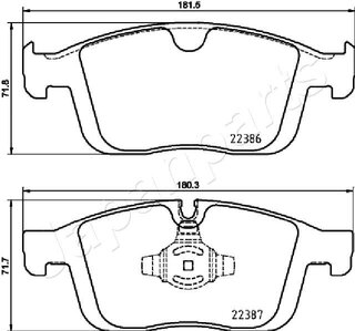 Japanparts PA-0335AF