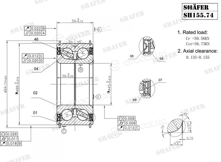 Shafer SH15574K